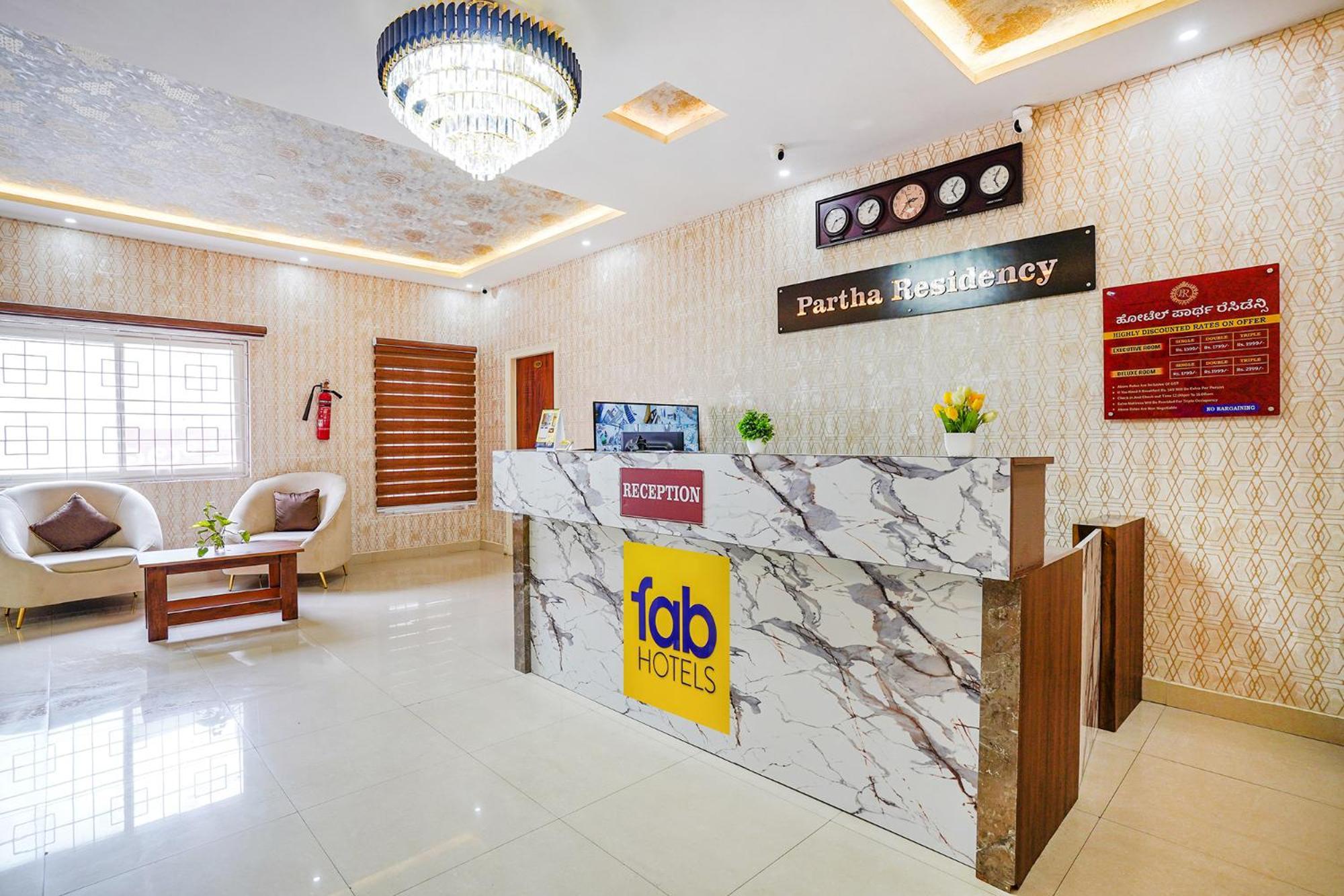 Fabhotel Partha Residency - Nr Iskcon Kr Puram Bangalore Esterno foto